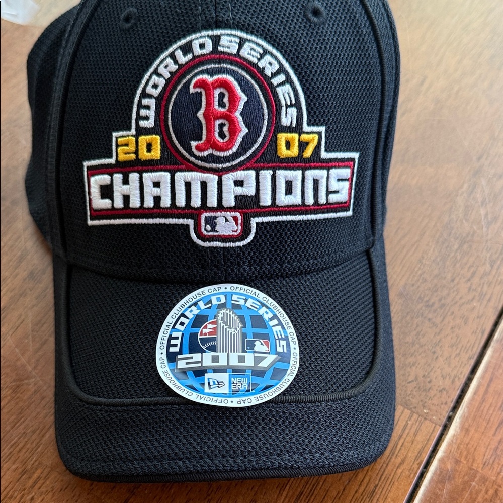 New Era Black World Series Champions Cap